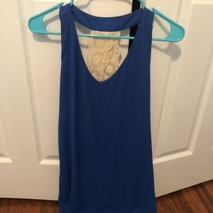 Blue Altar’d State dress with cute bow size S